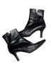 Stuart Weitzman 100% Leather Black Ankle Boots Size 7 - photo 1