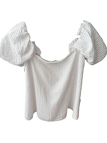 Club Monaco Short Sleeve Blouse (view 1)