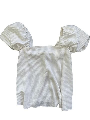 Club Monaco Short Sleeve Blouse (view 2)