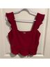 Altar'd State 100% Polyester Red Sleeveless Top Size L - photo 3
