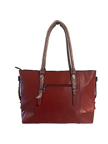 Mosiso Mosiso Burgundy Red Tote Tote (view 2)