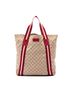 Gucci 100% Canvas Brown GG Canvas Web Tote One size - photo 1
