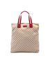 Gucci 100% Canvas Brown GG Canvas Web Vertical Tote One size - photo 1