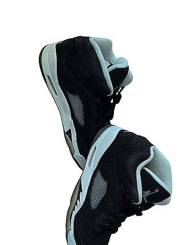 Jordan Retro 5 Oreo Sneakers (view 2)