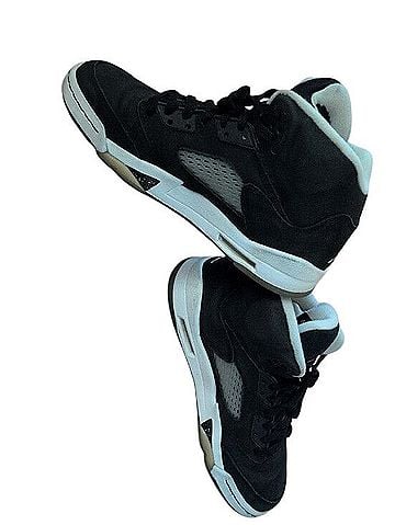 Jordan Retro 5 Oreo Sneakers (view 1)