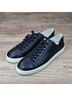 Stuart Weitzman 100% Leather Solid Black Sneakers Size 9 1/2 - photo 8