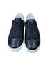 Stuart Weitzman 100% Leather Solid Black Sneakers Size 9 1/2 - photo 1