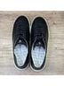 Stuart Weitzman 100% Leather Solid Black Sneakers Size 9 1/2 - photo 9