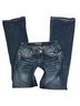 Amethyst Jeans Paisley Blue Fleece Pants Size 1 - photo 2