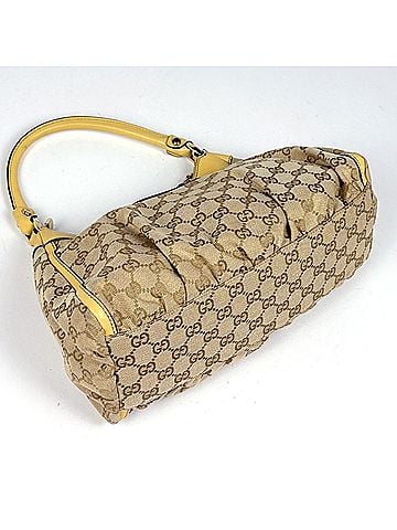 Gucci Gucci GUCCI Shoulder Bag GG Pattern Canvas Beige 190525 Women's (view 2)