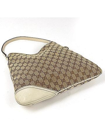 Gucci Gucci GUCCI Shoulder Bag GG Pattern Canvas Beige White 169947 Women's (view 2)