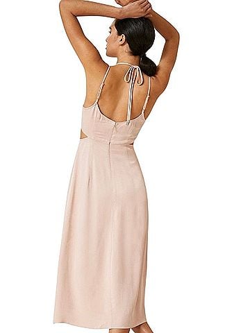 Anthropologie Slip Dress Cocktail Dress (view 2)