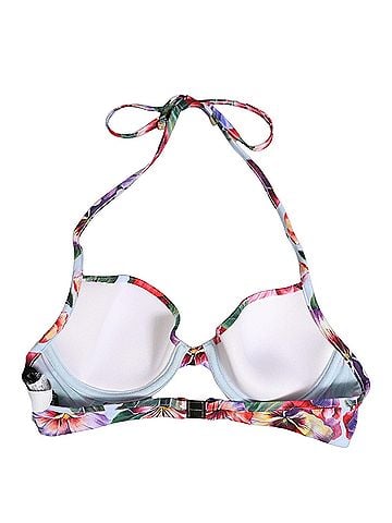 Dolce & Gabbana Top Multicolor Floral Print Beachwear Women's Bikini (view 2)