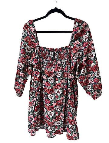 J.Crew Puffsleeve Mini Dress In Liberty Poppy Amelie Floral Casual Dress (view 2)