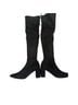 Stuart Weitzman 100% Suede Black Boots Size 6 1/2 - photo 2