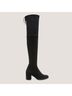 Stuart Weitzman 100% Suede Black Boots Size 6 1/2 - photo 4