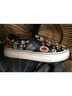 Alice + Olivia Floral Black Multi Color Sneakers Size 11 - photo 6
