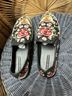 Alice + Olivia Floral Black Multi Color Sneakers Size 11 - photo 3