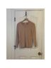 Cuyana Tan Wool Pullover Sweater Size L - photo 4