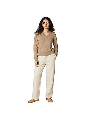 Cuyana V-Neck Sweater Wool Pullover Sweater (view 1)