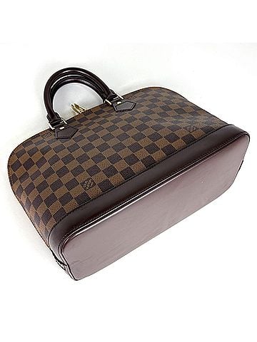 Louis Vuitton Louis Vuitton Alma Handbag, Damier Brown, N51131, Women's (view 2)