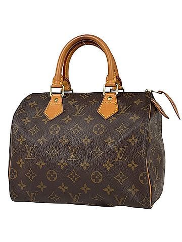 Louis Vuitton Louis Vuitton Speedy 25 Handbag, Monogram Brown, M41528, Women's (view 1)