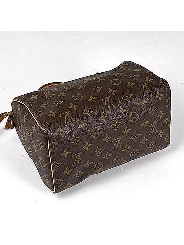 Louis Vuitton Louis Vuitton Speedy 25 Handbag, Monogram Brown, M41528, Women's (view 2)