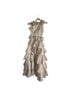 Ulla Johnson Ivory Gold Cocktail Dress Size 2 - photo 2