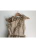 Ulla Johnson Ivory Gold Cocktail Dress Size 2 - photo 4