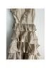 Ulla Johnson Ivory Gold Cocktail Dress Size 2 - photo 6