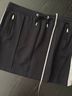 Kenzo Color Block Solid Stripes Black White Casual Skirt Size XL - photo 8