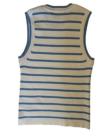 Karen Kane Stripe Rib Sweater Tank Tank Top (view 2)