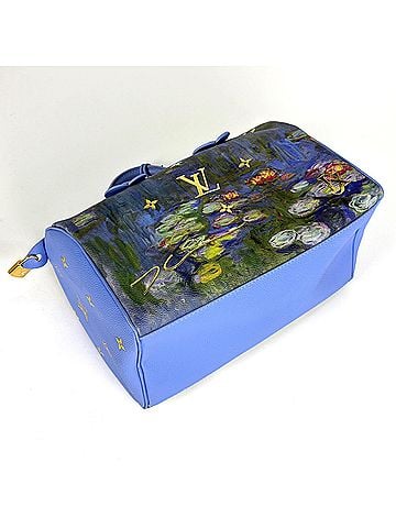 Louis Vuitton Louis Vuitton Speedy 30 Handbag, Masters Collection, Monet Water Lilies, Boston Bag, Leather, Multicolor, M43354 (view 2)