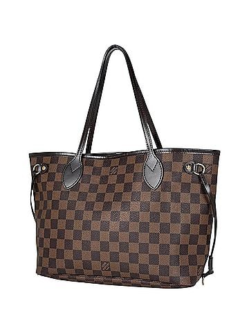 Louis Vuitton Louis Vuitton Neverfull PM Handbag, Damier Brown, N51109, Women's (view 1)