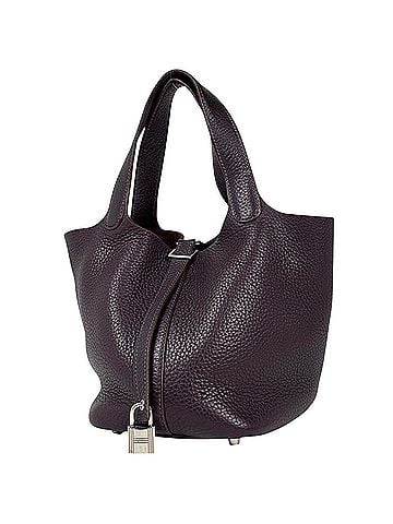 Hermès Hermes Picotin Lock Handbag Mini Bag Taurillon Clemence Raisin R Women's (view 1)