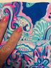 Lilly Pulitzer Paisley Blue Pink White Green Skort Size XL - photo 4