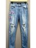 Express Floral Blue Jeans Size 2 - photo 7