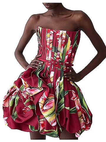 Carolina Herrera Cocktail Dress (view 2)