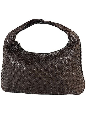 Bottega Veneta Bottega Veneta Intrecciato Hobo Leather Handbag, Brown, 115653, Women's (view 1)