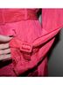 Chico's Design Solid Pink Red Trenchcoat Size 4 - photo 5