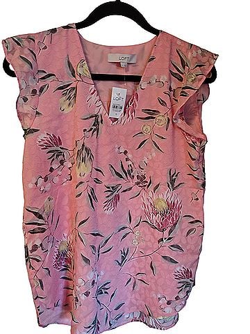 Ann Taylor LOFT Short Sleeve Blouse (view 2)