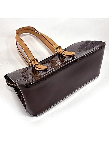 Louis Vuitton Louis Vuitton Rosewood Avenue Enamel Patent Handbag Monogram Vernis Amarante M93510 Women's (view 2)