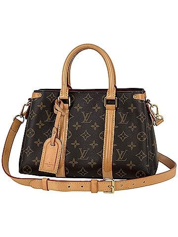 Louis Vuitton Louis Vuitton Soufflot BB 2-Way Handbag, Monogram Brown, M44815, Women's (view 1)