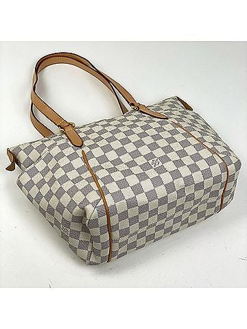 Louis Vuitton Louis Vuitton Totally PM Shoulder Bag Tote Damier Azur White N51261 Women's (view 2)