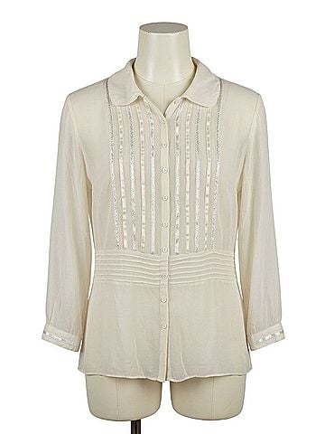 Tapemeasure Long Sleeve Blouse (view 1)