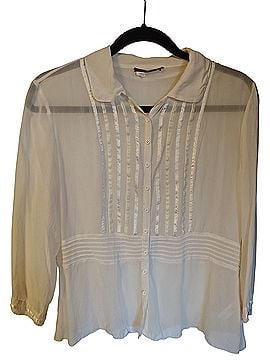 Tapemeasure Long Sleeve Blouse (view 2)