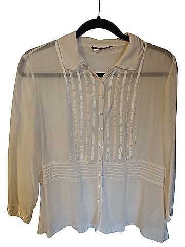 Tapemeasure Long Sleeve Blouse (view 2)