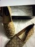 Coach Print Brown Flats Size 10 - photo 3