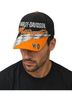 Harley Davidson 100% Cotton Black Orange Hat One size - photo 1