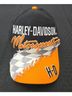 Harley Davidson 100% Cotton Black Orange Hat One size - photo 4